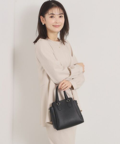 ITS'DEMO / イッツデモ トートバッグ | ＜楽もち＞軽量PU三層2WAYトート | 詳細3