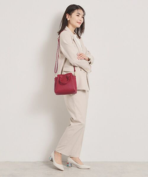 ITS'DEMO / イッツデモ トートバッグ | ＜楽もち＞軽量PU三層2WAYトート | 詳細6