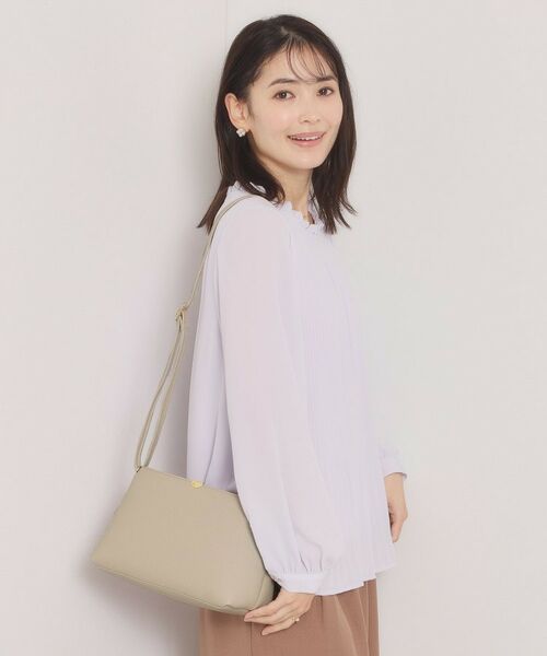 ITS'DEMO / イッツデモ ショルダーバッグ | ＜楽もち＞軽量PU横型ミニショルダー | 詳細1