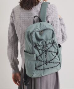 ITS'DEMO / イッツデモ リュック・バックパック | 【8ポケット】撥水レースアップリュック