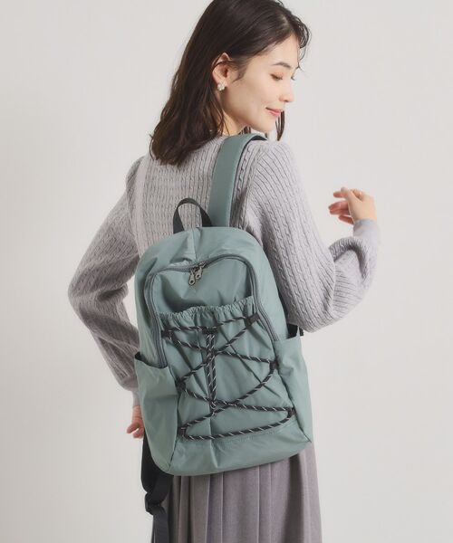 ITS'DEMO / イッツデモ リュック・バックパック | 【8ポケット】撥水レースアップリュック | 詳細3