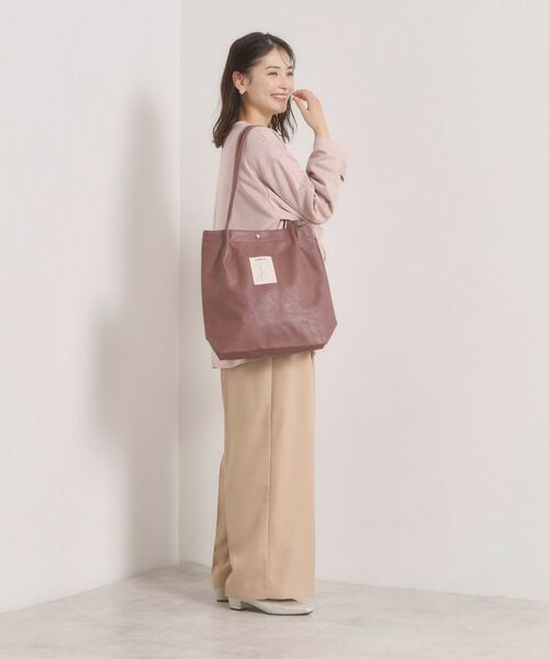 ITS'DEMO / イッツデモ トートバッグ | 【A4対応】合皮ハンドルタックトート | 詳細10