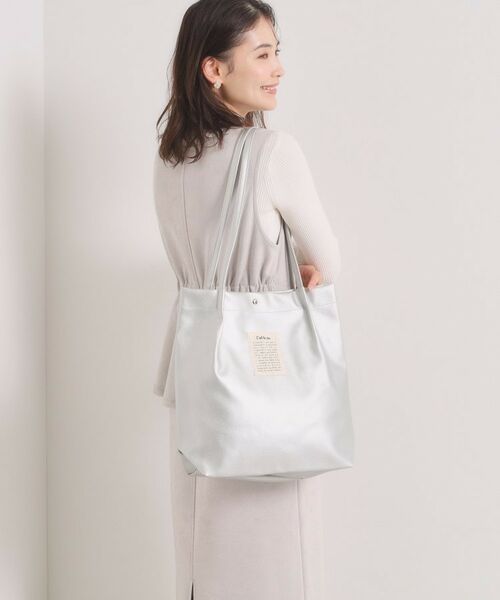 ITS'DEMO / イッツデモ トートバッグ | 【A4対応】合皮ハンドルタックトート | 詳細11