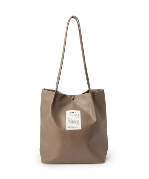 ITS'DEMO / イッツデモ トートバッグ | 【A4対応】合皮ハンドルタックトート | 詳細16
