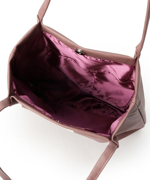 ITS'DEMO / イッツデモ トートバッグ | 【A4対応】合皮ハンドルタックトート | 詳細27