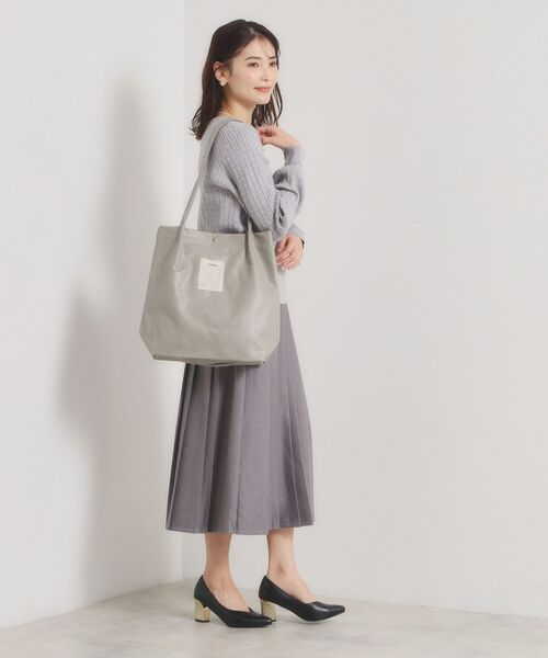 ITS'DEMO / イッツデモ トートバッグ | 【A4対応】合皮ハンドルタックトート | 詳細4