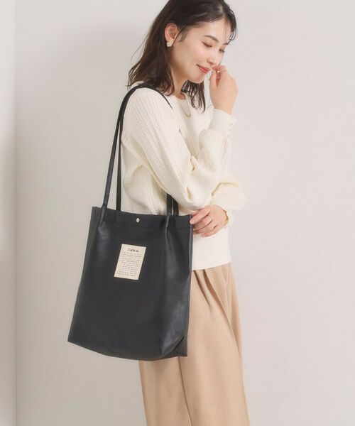 ITS'DEMO / イッツデモ トートバッグ | 【A4対応】合皮ハンドルタックトート | 詳細5
