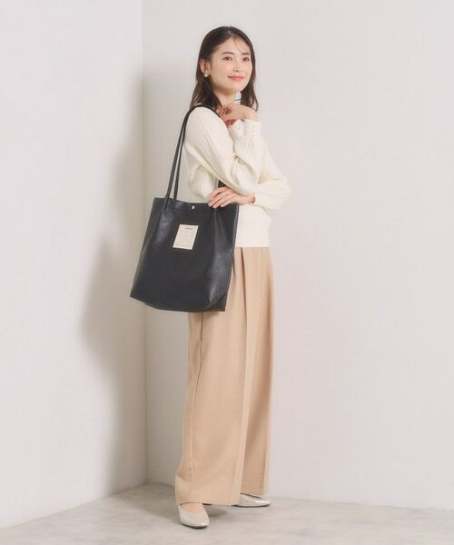 ITS'DEMO / イッツデモ トートバッグ | 【A4対応】合皮ハンドルタックトート | 詳細6