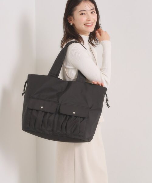 ITS'DEMO / イッツデモ トートバッグ | 【8ポケット／A4対応】撥水Wポケットドロストトート | 詳細3