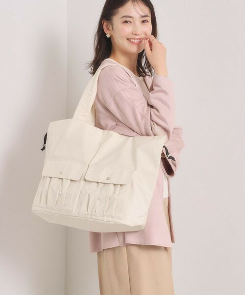 ITS'DEMO / イッツデモ トートバッグ | 【8ポケット／A4対応】撥水Wポケットドロストトート | 詳細5