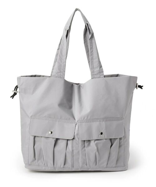 ITS'DEMO / イッツデモ トートバッグ | 【8ポケット／A4対応】撥水Wポケットドロストトート | 詳細7