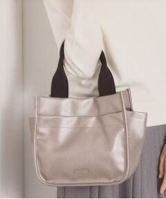 ITS'DEMO / イッツデモ トートバッグ | 合皮サイドポケットミニトート