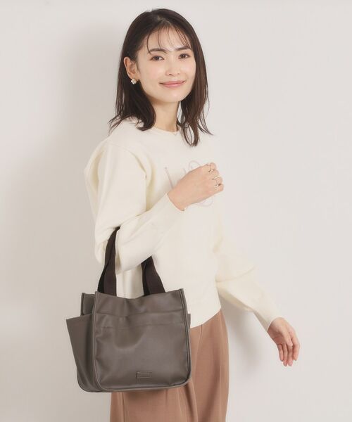 ITS'DEMO / イッツデモ トートバッグ | 合皮サイドポケットミニトート | 詳細3