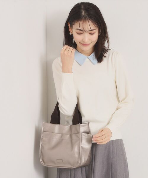 ITS'DEMO / イッツデモ トートバッグ | 合皮サイドポケットミニトート | 詳細5