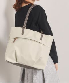 ITS'DEMO / イッツデモ トートバッグ | 【収納アドバイザー監修】合皮コンビA4トート