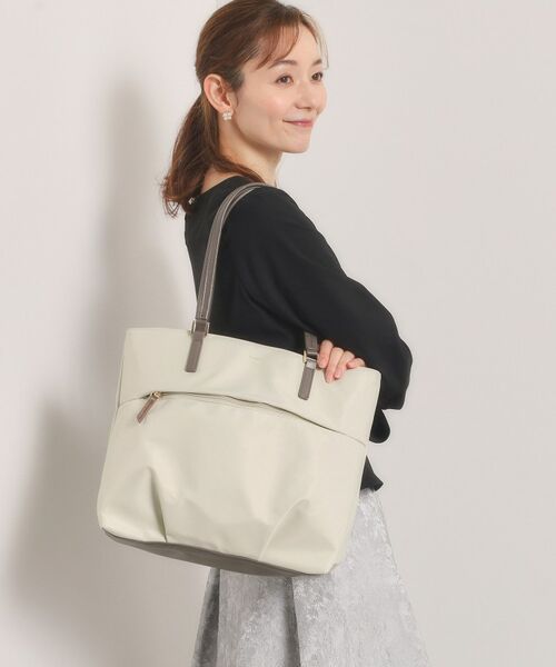 ITS'DEMO / イッツデモ トートバッグ | 【収納アドバイザー監修】合皮コンビA4トート | 詳細2