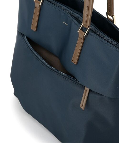 ITS'DEMO / イッツデモ トートバッグ | 【収納アドバイザー監修】合皮コンビA4トート | 詳細26