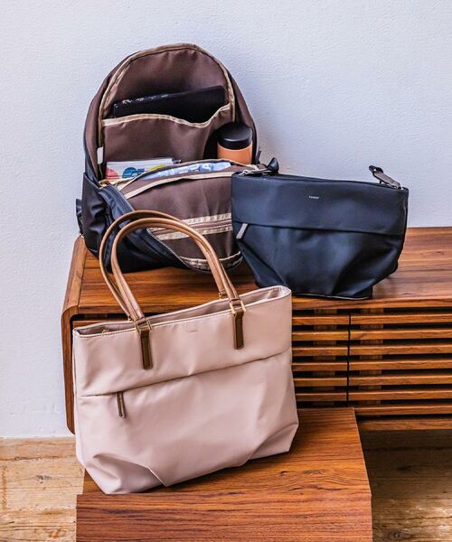 ITS'DEMO / イッツデモ トートバッグ | 【収納アドバイザー監修】合皮コンビA4トート | 詳細29