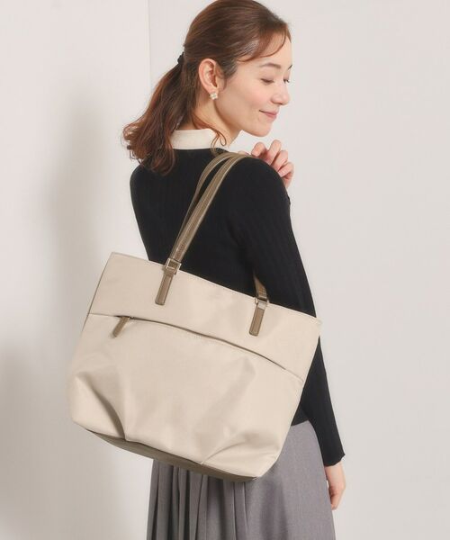 ITS'DEMO / イッツデモ トートバッグ | 【収納アドバイザー監修】合皮コンビA4トート | 詳細6