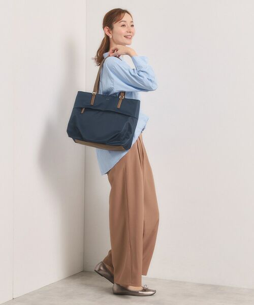 ITS'DEMO / イッツデモ トートバッグ | 【収納アドバイザー監修】合皮コンビA4トート | 詳細9