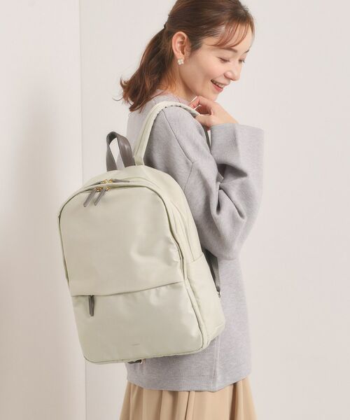 ITS'DEMO / イッツデモ リュック・バックパック | 【収納アドバイザー監修】合皮コンビリュック | 詳細1