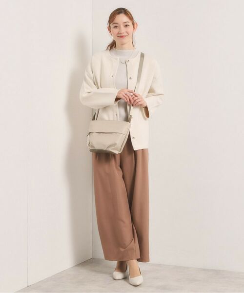 ITS'DEMO / イッツデモ ショルダーバッグ | 【収納アドバイザー監修】合皮コンビショルダー | 詳細4