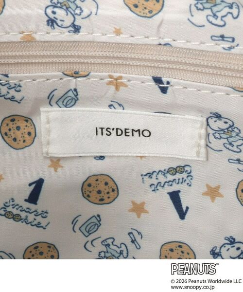 ITS'DEMO / イッツデモ ショルダーバッグ | ＜PEANUTS＞裏地総柄ミニショルダー | 詳細22