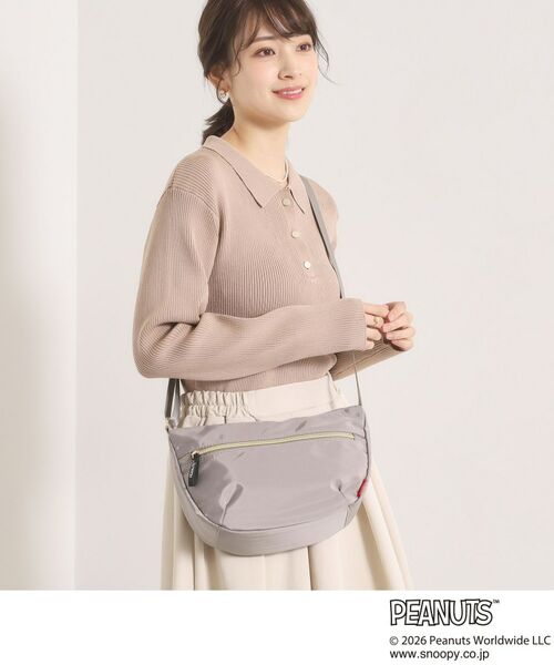 ITS'DEMO / イッツデモ ショルダーバッグ | ＜PEANUTS＞裏地総柄ミニショルダー | 詳細6