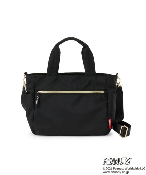 ITS'DEMO / イッツデモ トートバッグ | ＜PEANUTS＞裏地総柄2WAYトート | 詳細10