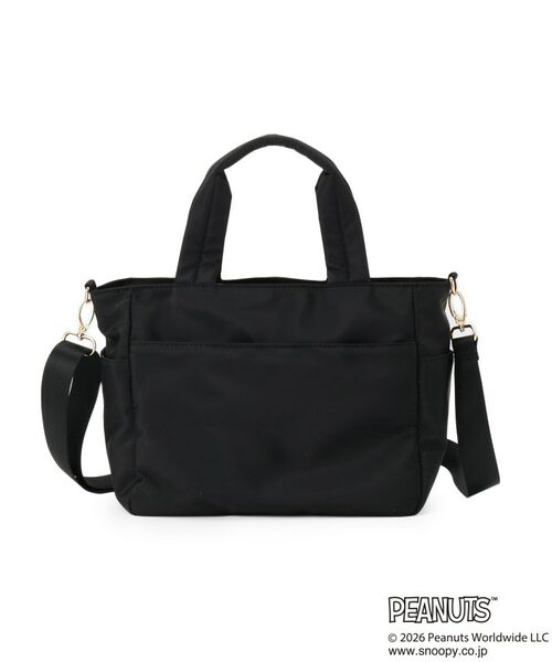 ITS'DEMO / イッツデモ トートバッグ | ＜PEANUTS＞裏地総柄2WAYトート | 詳細12