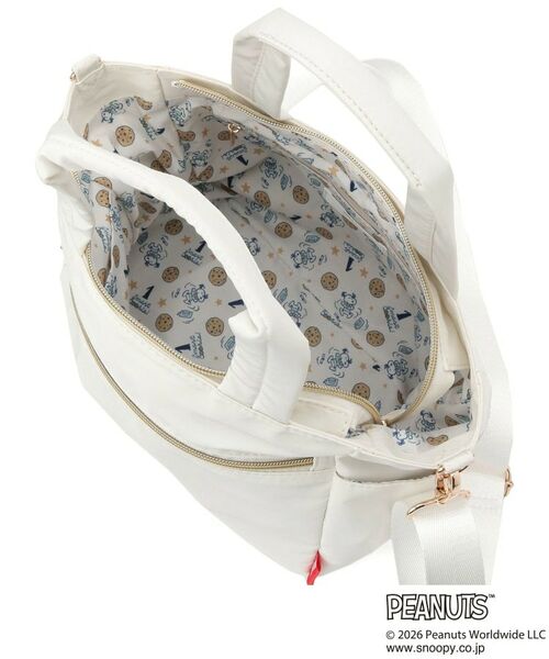 ITS'DEMO / イッツデモ トートバッグ | ＜PEANUTS＞裏地総柄2WAYトート | 詳細14