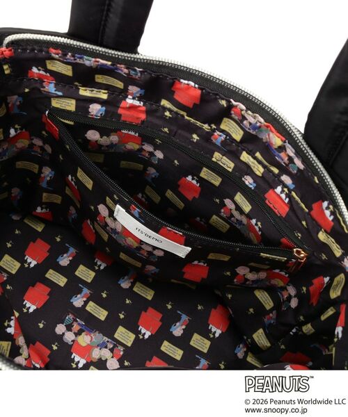 ITS'DEMO / イッツデモ トートバッグ | ＜PEANUTS＞裏地総柄2WAYトート | 詳細19
