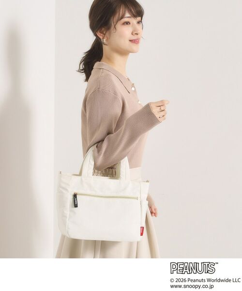 ITS'DEMO / イッツデモ トートバッグ | ＜PEANUTS＞裏地総柄2WAYトート | 詳細2