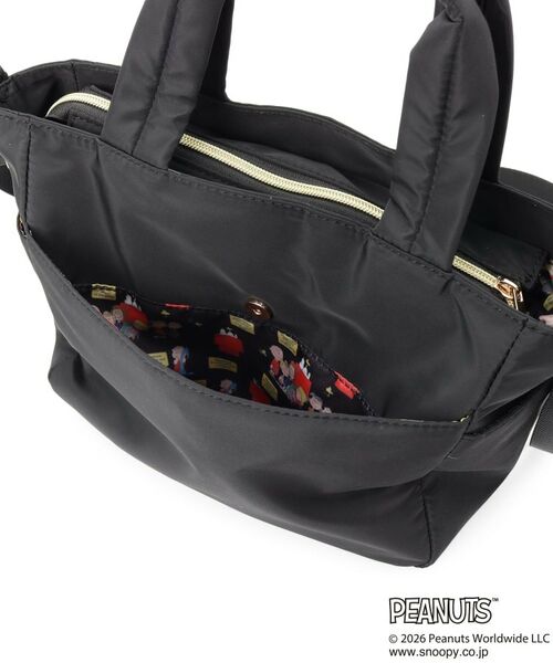 ITS'DEMO / イッツデモ トートバッグ | ＜PEANUTS＞裏地総柄2WAYトート | 詳細21