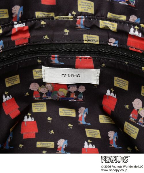 ITS'DEMO / イッツデモ トートバッグ | ＜PEANUTS＞裏地総柄2WAYトート | 詳細23