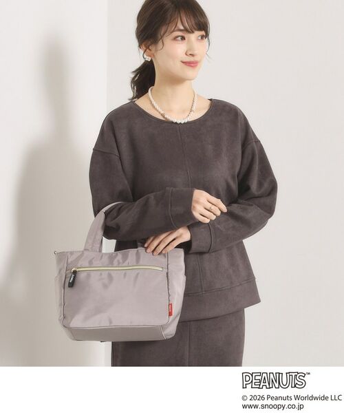 ITS'DEMO / イッツデモ トートバッグ | ＜PEANUTS＞裏地総柄2WAYトート | 詳細4