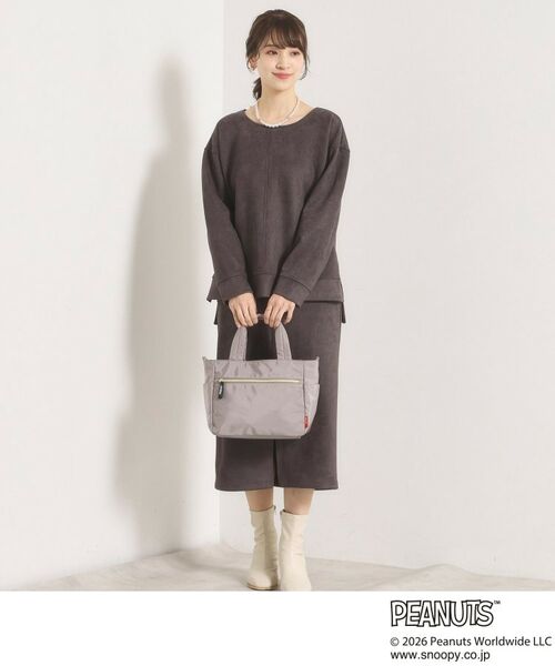 ITS'DEMO / イッツデモ トートバッグ | ＜PEANUTS＞裏地総柄2WAYトート | 詳細5