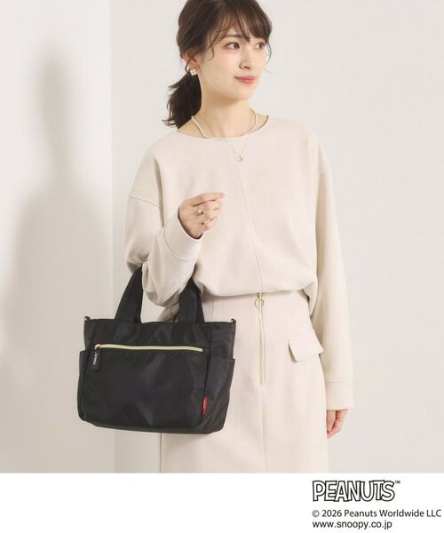ITS'DEMO / イッツデモ トートバッグ | ＜PEANUTS＞裏地総柄2WAYトート | 詳細6