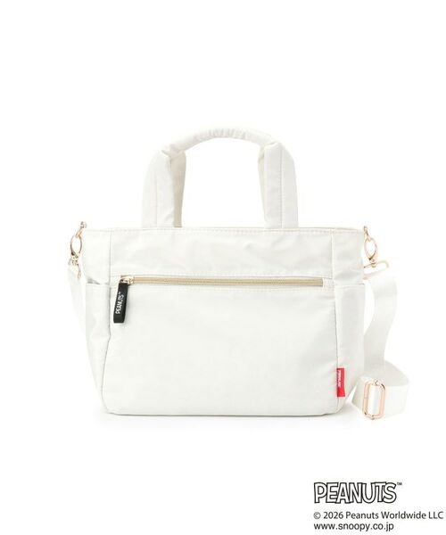ITS'DEMO / イッツデモ トートバッグ | ＜PEANUTS＞裏地総柄2WAYトート | 詳細8