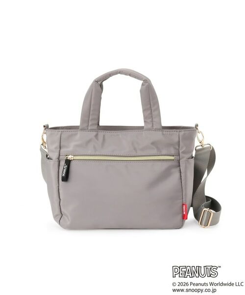 ITS'DEMO / イッツデモ トートバッグ | ＜PEANUTS＞裏地総柄2WAYトート | 詳細9