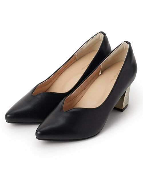 ITS'DEMO / イッツデモ パンプス | 【疲れにくい／静音】ベーシックパンプス（ブラック(019)）