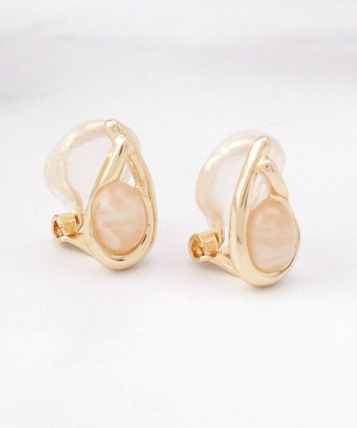 ITS'DEMO / イッツデモ ピアス・イヤリング | ドロップカラーイヤリング（ゴールド(007)）