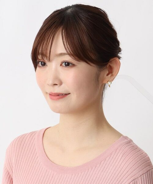 ITS'DEMO / イッツデモ ピアス・イヤリング | パール調にゃんこ イヤリング | 詳細5