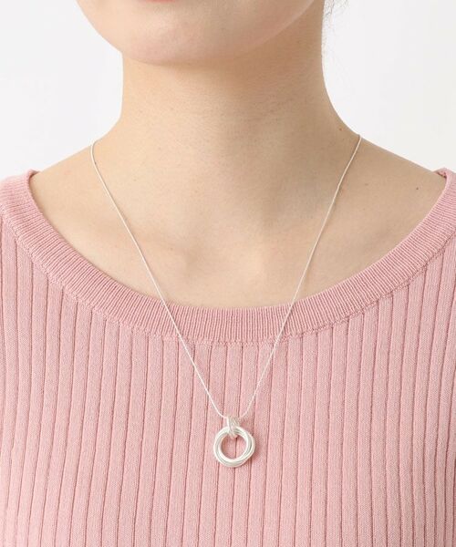 ITS'DEMO / イッツデモ ネックレス・ペンダント・チョーカー | 連リングスライドネックレス | 詳細4