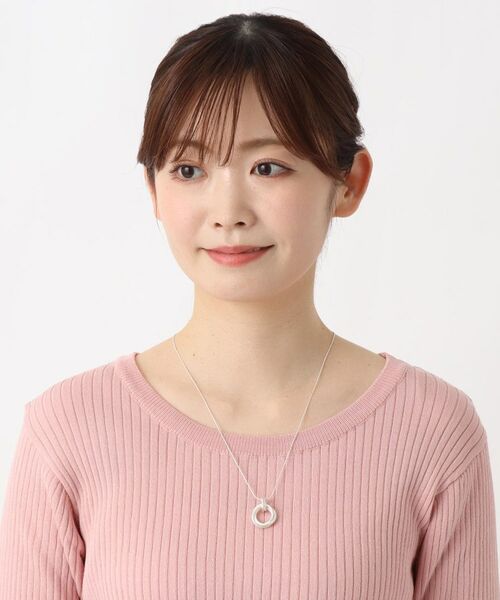 ITS'DEMO / イッツデモ ネックレス・ペンダント・チョーカー | 連リングスライドネックレス | 詳細5