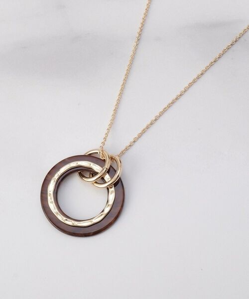 ITS'DEMO / イッツデモ ネックレス・ペンダント・チョーカー | プラリングスライドネックレス | 詳細1