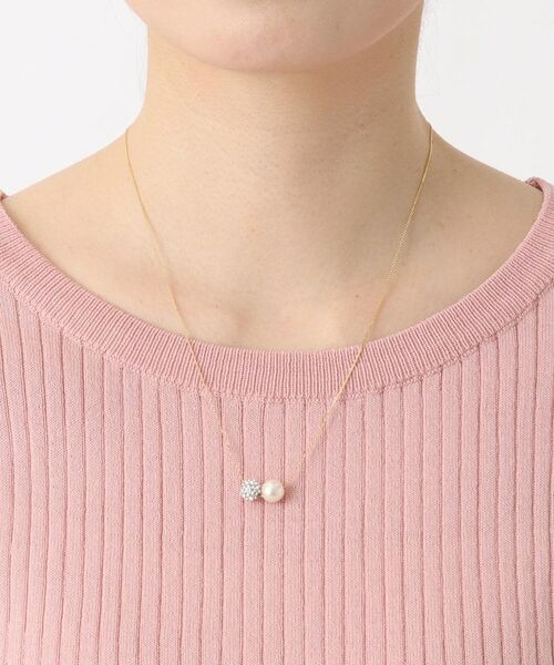 ITS'DEMO / イッツデモ ネックレス・ペンダント・チョーカー | 玉パール調Ｙ字ネックレス | 詳細4