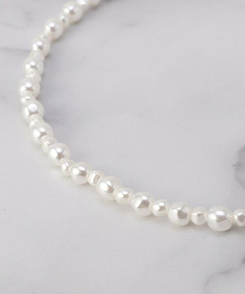 ITS'DEMO / イッツデモ ネックレス・ペンダント・チョーカー | パール調ツブネックレス | 詳細2