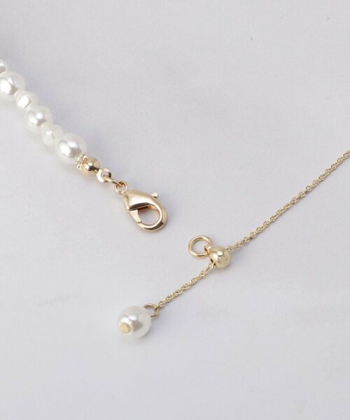 ITS'DEMO / イッツデモ ネックレス・ペンダント・チョーカー | パール調ツブネックレス | 詳細3