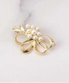 ITS'DEMO / イッツデモ ブローチ・コサージュ | 【入卒】パール調ブーケブローチ